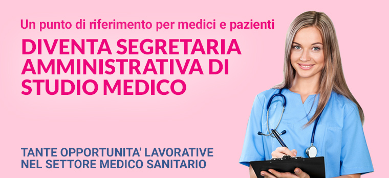  Diventa segretaria di studio medico